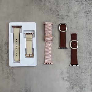 Eve Bands Brown and Pink Watch Bands